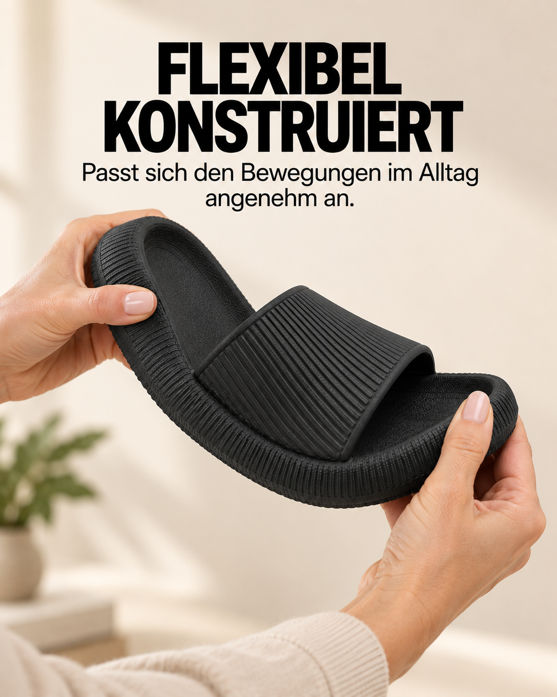 Cloudry Komfort-Pantolette