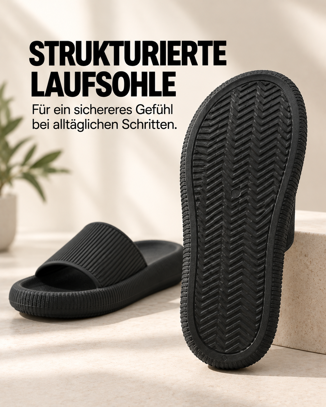 Cloudry Komfort-Pantolette