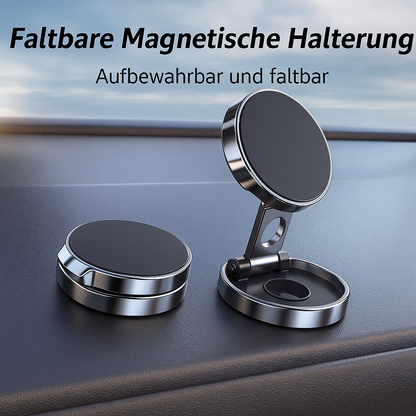 Spacix | Magnetische, runde und klappbare Handyhalterung fürs Auto