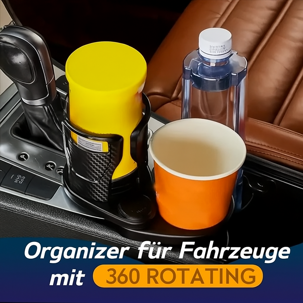 Spacix | Verstellbarer Getränkehalter fürs Auto