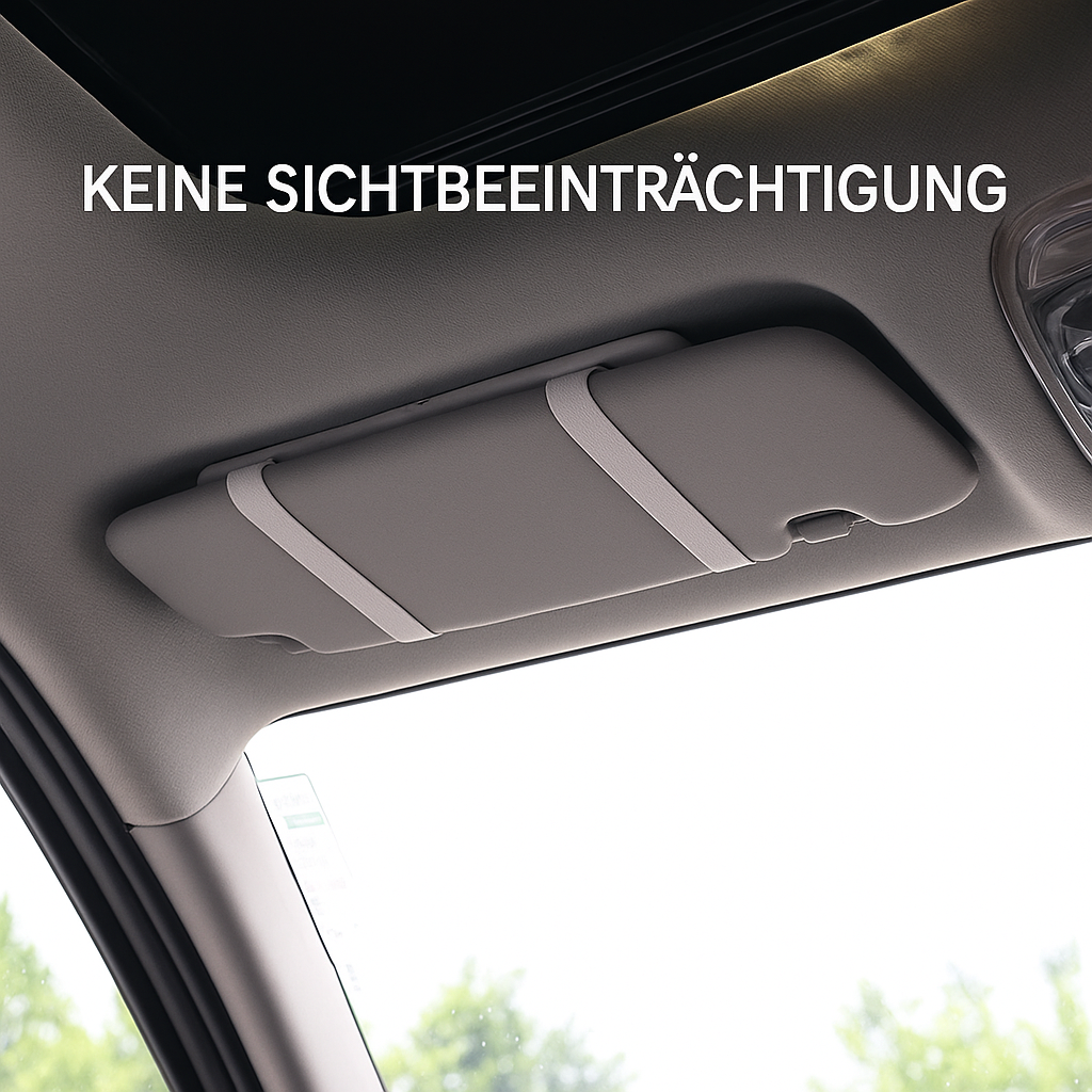 Spacix | LED-Spiegel mit wiederaufladbarer Beleuchtung fürs Auto