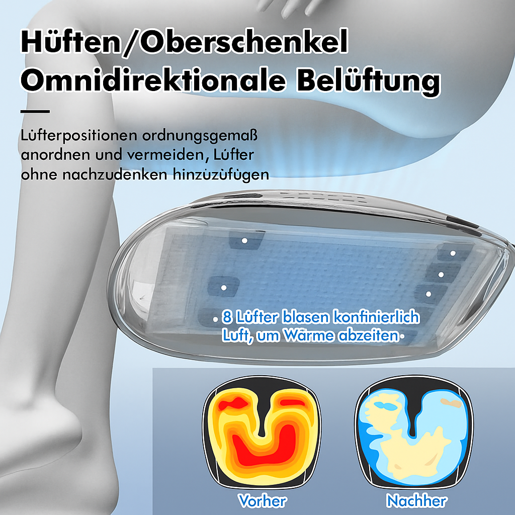 Spacix | Verstellbares Kühlkissen für maximalen Komfort
