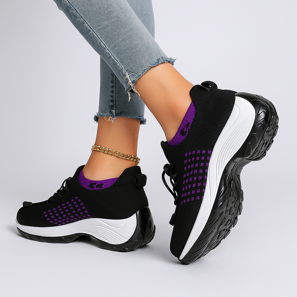 Spacix | Damen-Orthopädische Sneaker mit Flexibler Sohle