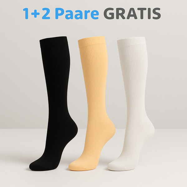 Spacix Basic Kompressionssocken für schmerzfreie Beine & Füße