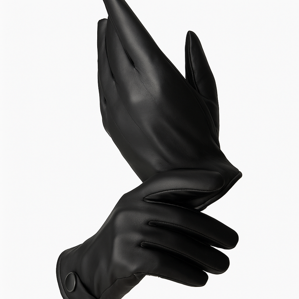 FrostPro | Herren Thermohandschuhe aus echtem Leder – Wind- und wasserdicht