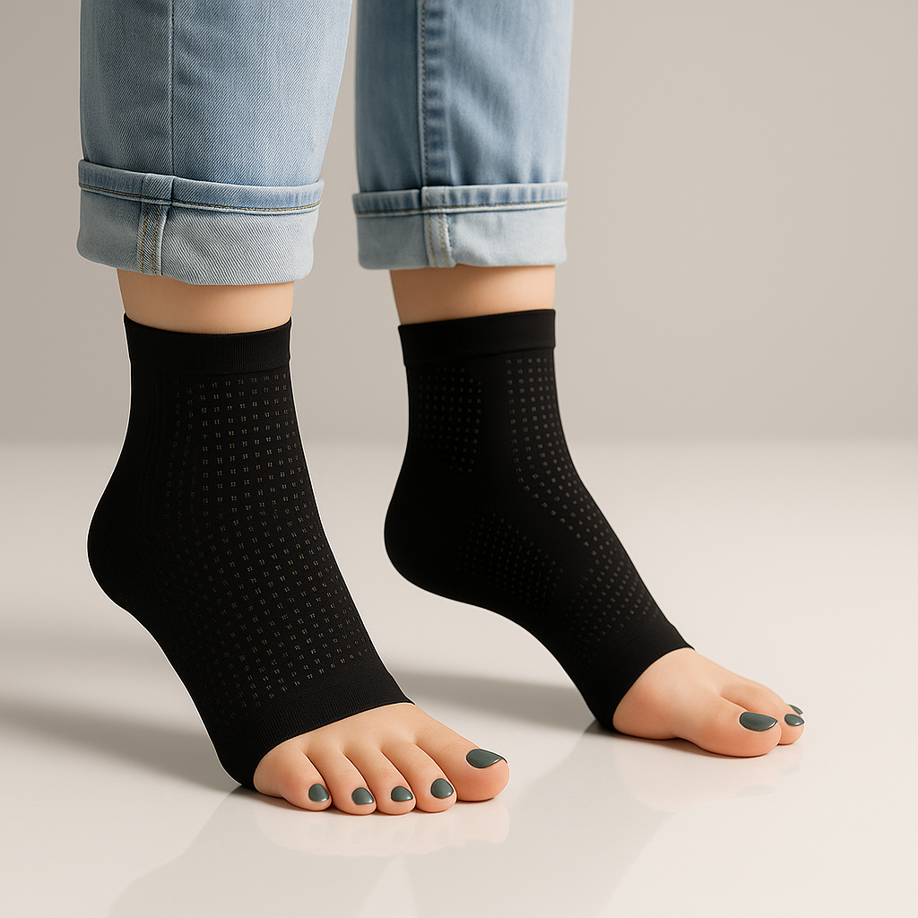 Spacix Socken mit Kompression gegen Fersensporn