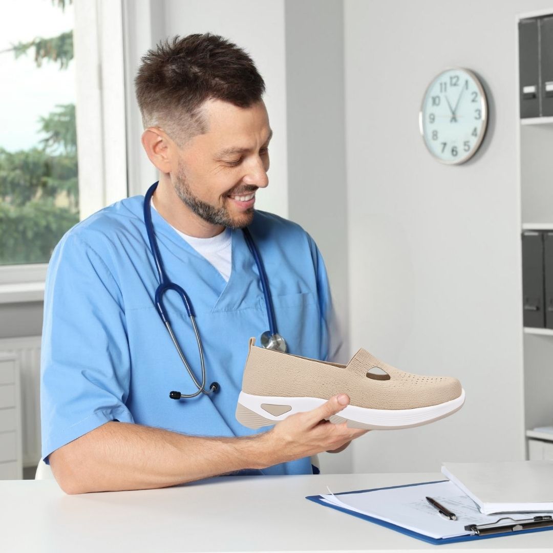 Spacix | OrthoStep – Ergonomische & Rutschfeste Schuhe zur Schmerzlinderung für Damen