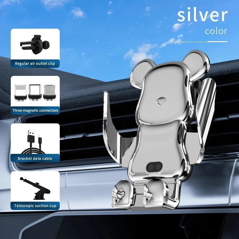 Spacix  |  Schnelllade-Wireless-Halterung fürs Auto