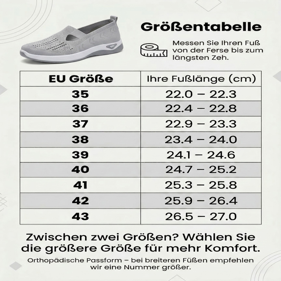 Spacix | OrthoStep – Ergonomische & Rutschfeste Schuhe zur Schmerzlinderung für Damen