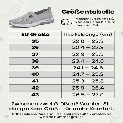 Spacix | OrthoStep – Ergonomische & Rutschfeste Schuhe zur Schmerzlinderung für Damen