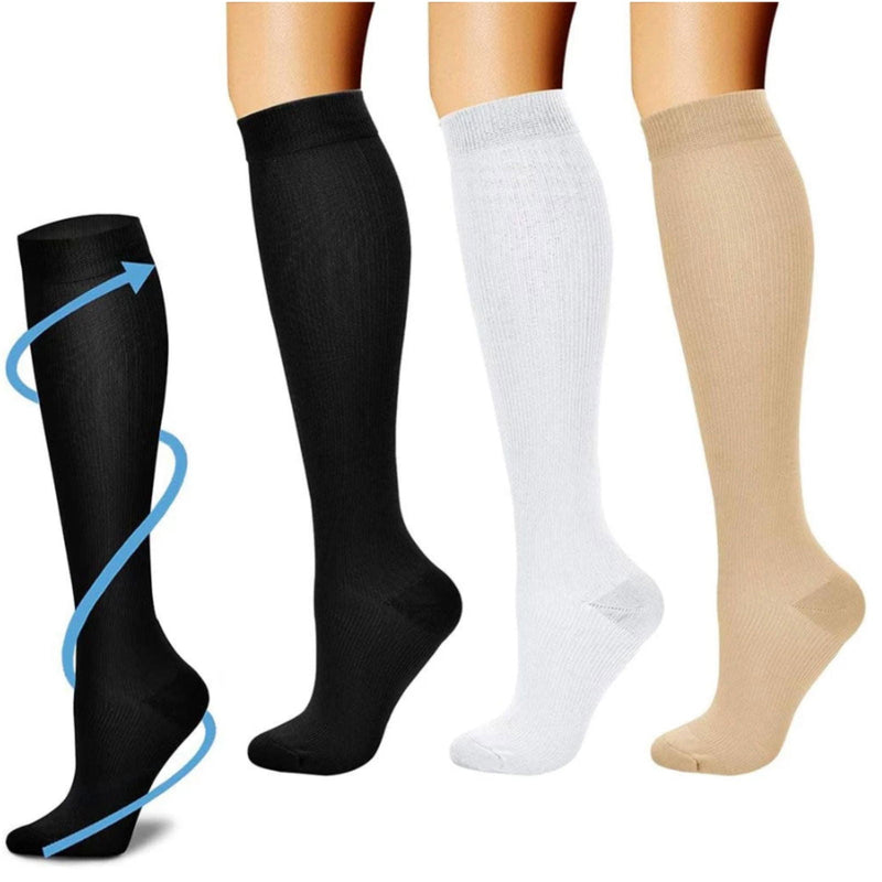 Spacix Basic Kompressionssocken für schmerzfreie Beine & Füße