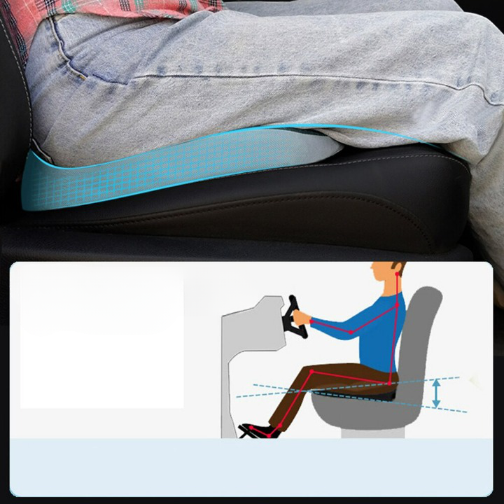 Spacix | Orthopädische Viskoelastische Sitzkissen – Komfort und Unterstützung für Stühle und Autositze