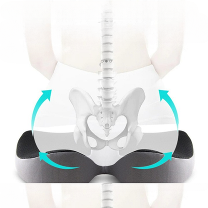 Spacix | Orthopädische Viskoelastische Sitzkissen – Komfort und Unterstützung für Stühle und Autositze