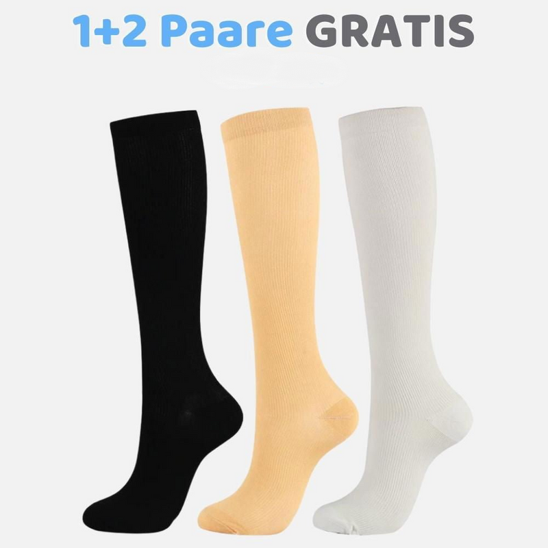 Spacix Basic Kompressionssocken für schmerzfreie Beine & Füße